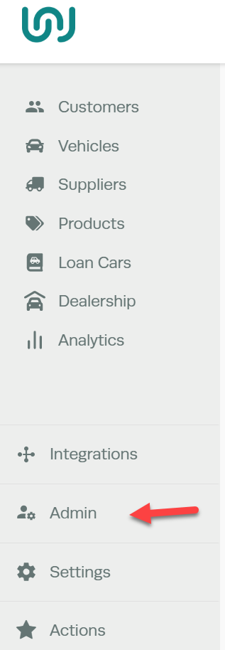 Workshop Software add a mechanic showing "admin"