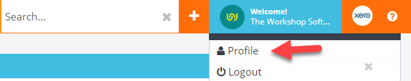 Workshop Software clearing trial data showing profile