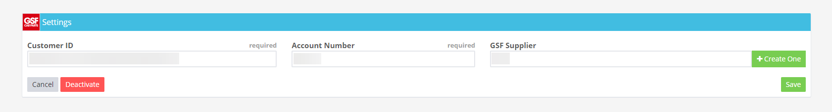 Workshop Software screen showing if you need to create a supplier please refer to this guide