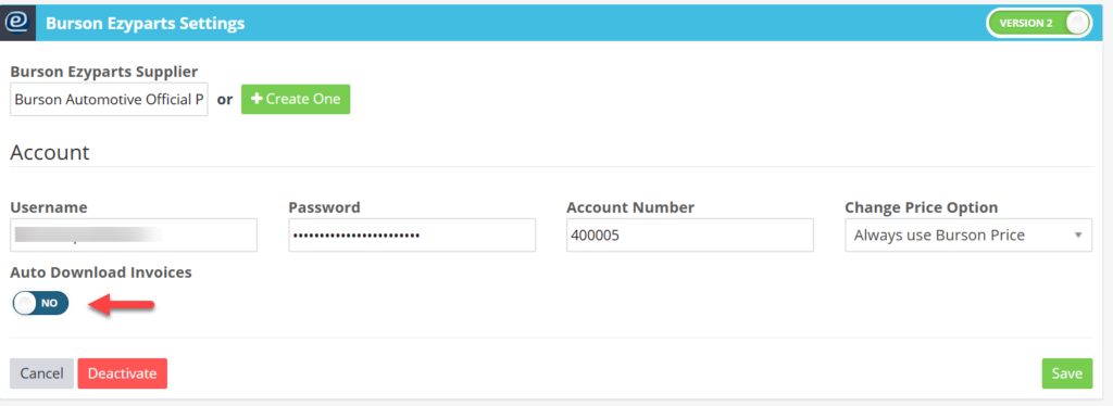 Workshop Software burson automatic invoice feature showing auto download invoices to yes > save” width=”1024″ height=”374″></p>
<p>Once activated, your Burson invoices will seamlessly sync with your account.</p>
<p><strong>Benefits:</strong></p>
<ol>
<li>
<h4><strong>Time-Saving:</strong> Automates the process of importing invoices.</h4>
</li>
<li>
<h4><strong>Accuracy:</strong> Reduces the risk of manual entry errors.</h4>
</li>
<li>
<h4><strong>Efficiency:</strong> Keeps your accounts updated in real-time.</h4>
</li>
</ol>
<p>&nbsp;</p>
<p>After enabling this feature, please contact Burson and request they enable ‘Electronic Invoicing for Workshop Software’.</p>
<h3>Email: <a tabindex=