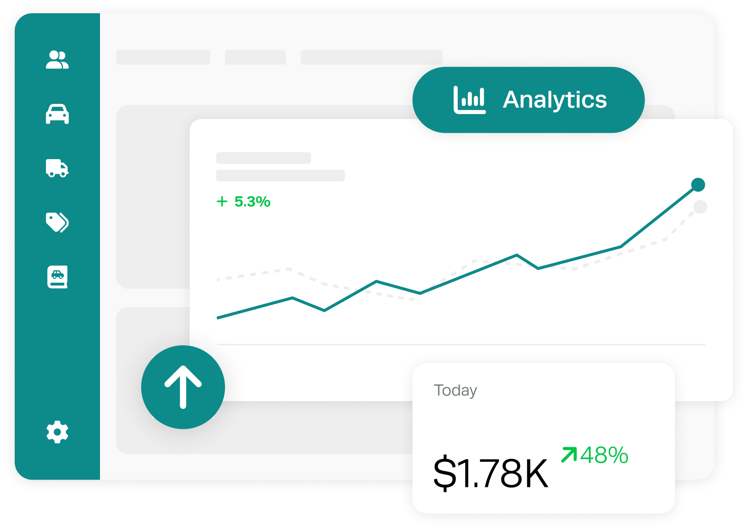 Workshop Software main dashboard showing job cards, scheduling and invoicing