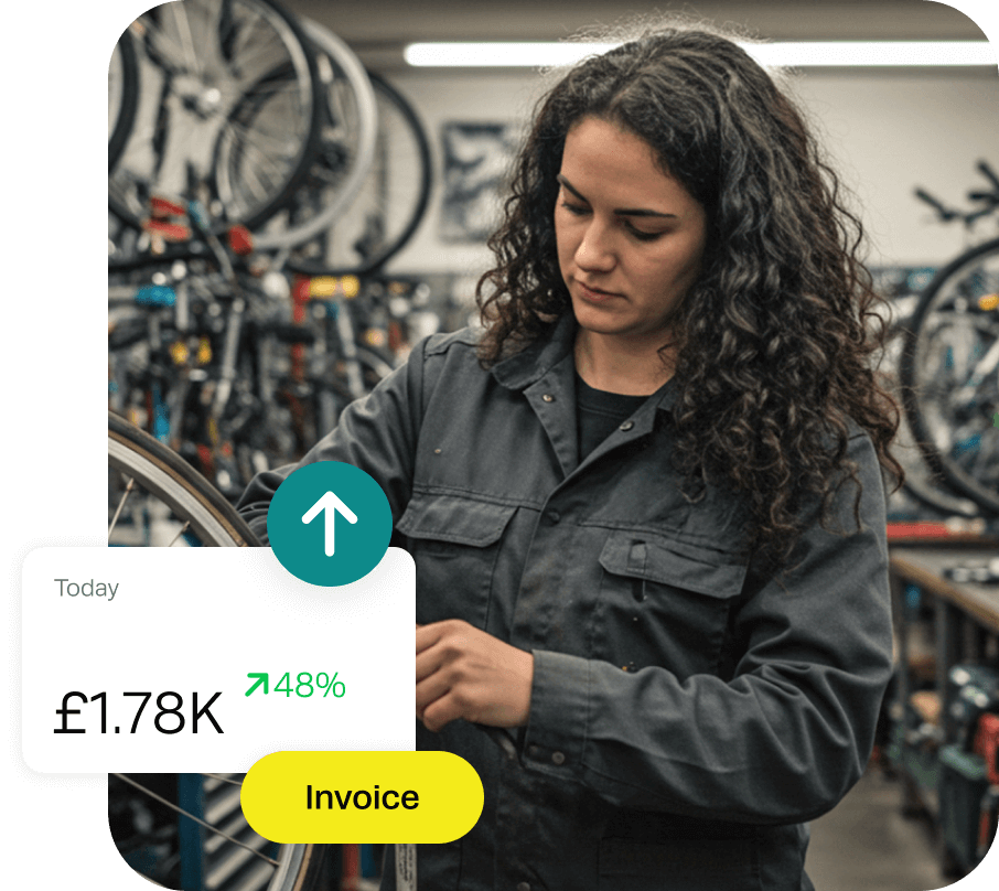 Workshop Software bicycle repair job tracking and customer management interface